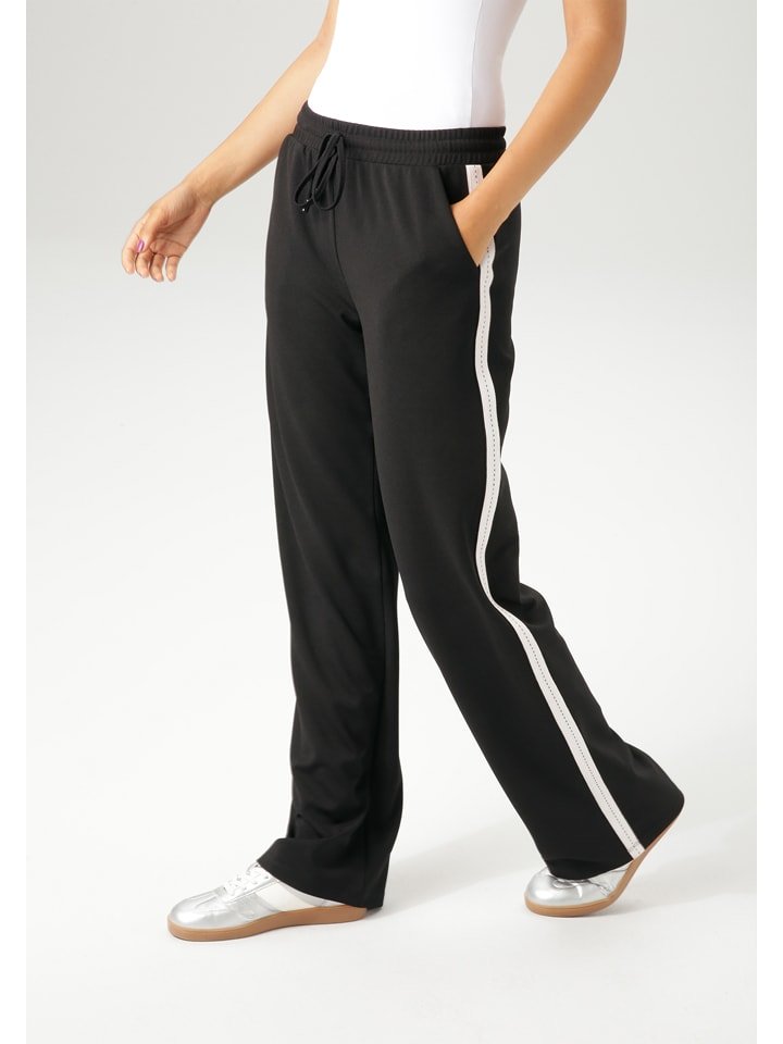Aniston Spodnie dresowe w kolorze czarnym rozmiar: 40