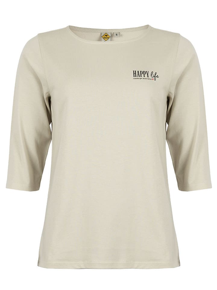 Roadsign Koszulka w kolorze beżowym rozmiar: L