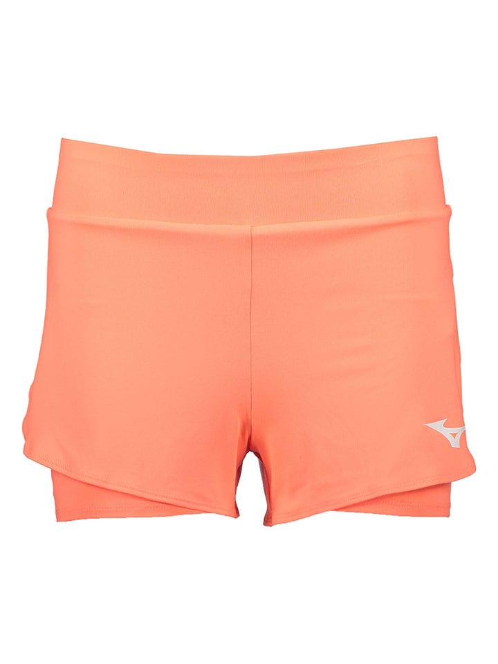 Mizuno Szorty funkcyjne w kolorze pomarańczowym rozmiar: XS