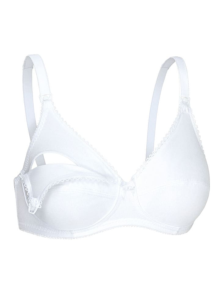 Naturana Biustonosz w kolorze białym do karmienia rozmiar: 75F