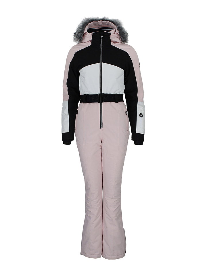 Peak Mountain Kombinezon narciarski "Arctico" w kolorze jasnoróżowym rozmiar: M