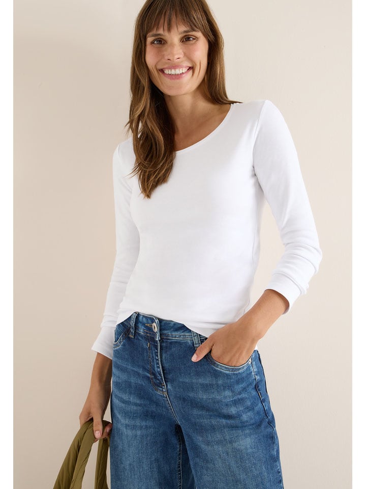 Cecil Koszulka w kolorze białym rozmiar: M