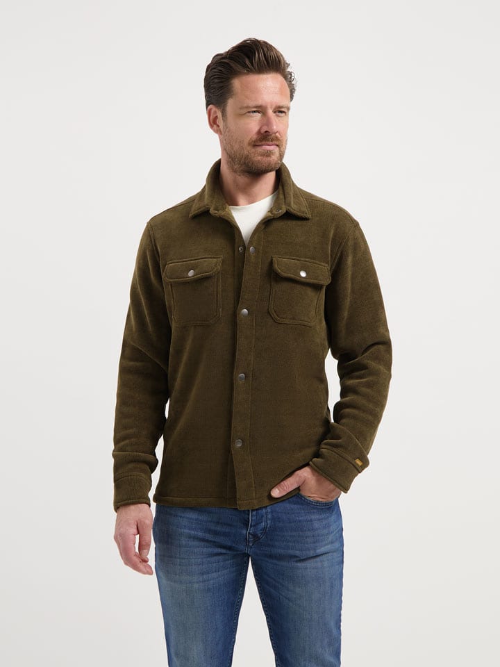 TRAVELIN' Kurtka koszulowa w kolorze khaki rozmiar: XXL