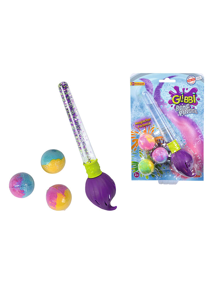 Simba Pędzel do kąpieli "Glibbi" z akcesoriami - 3+ rozmiar: onesize