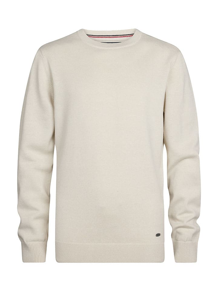 Petrol Industries Sweter w kolorze kremowym rozmiar: 176