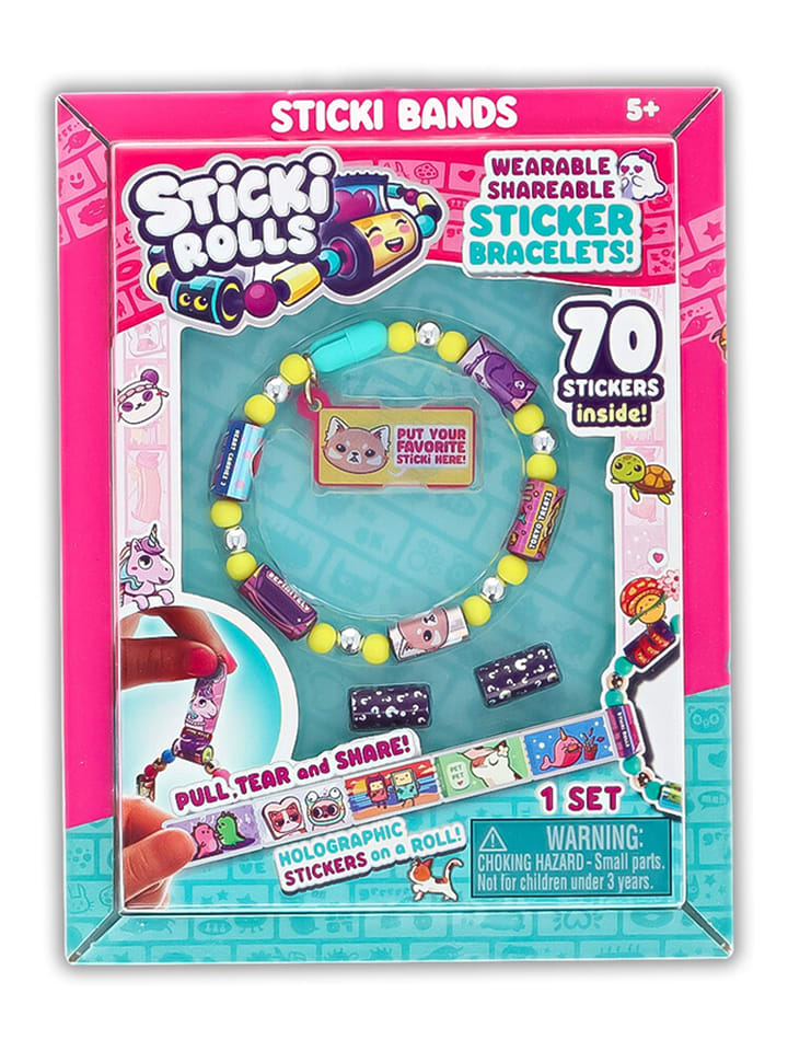 Squishmallows Zestaw kreatywny "Sticki Band" - 6+ rozmiar: onesize