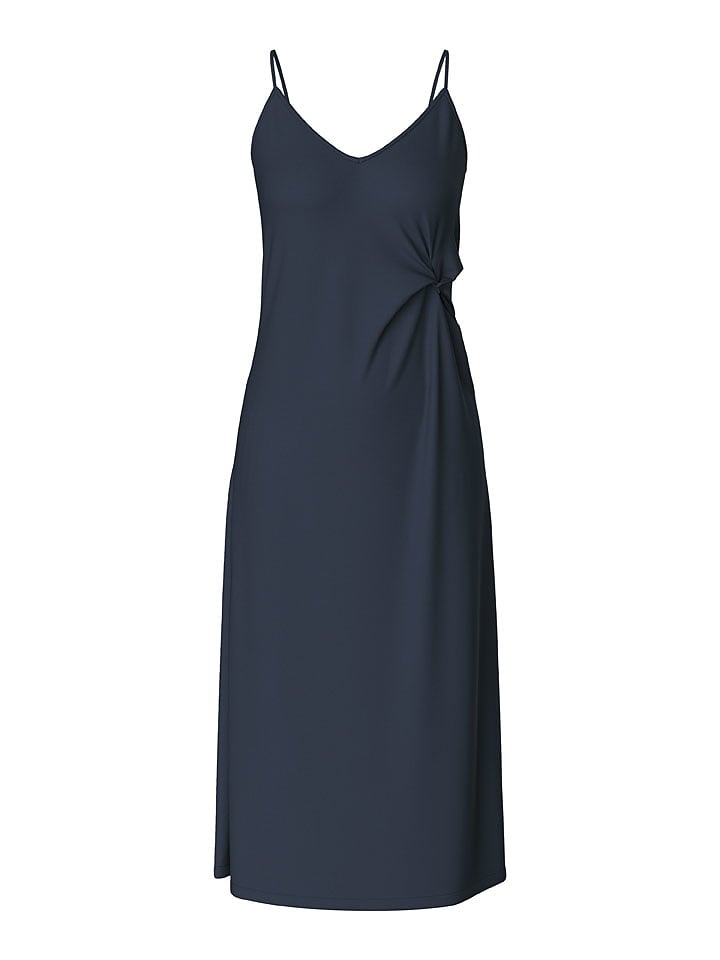 Pieces Sukienka "Anora" w kolorze granatowym rozmiar: XS