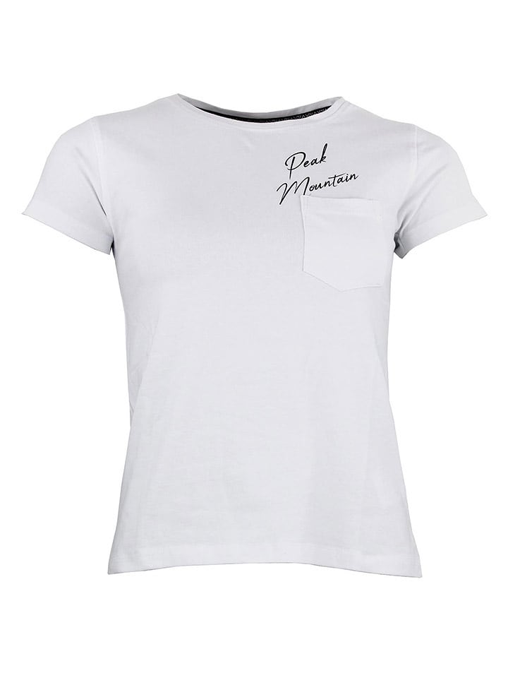 Peak Mountain Koszulka w kolorze białym rozmiar: L
