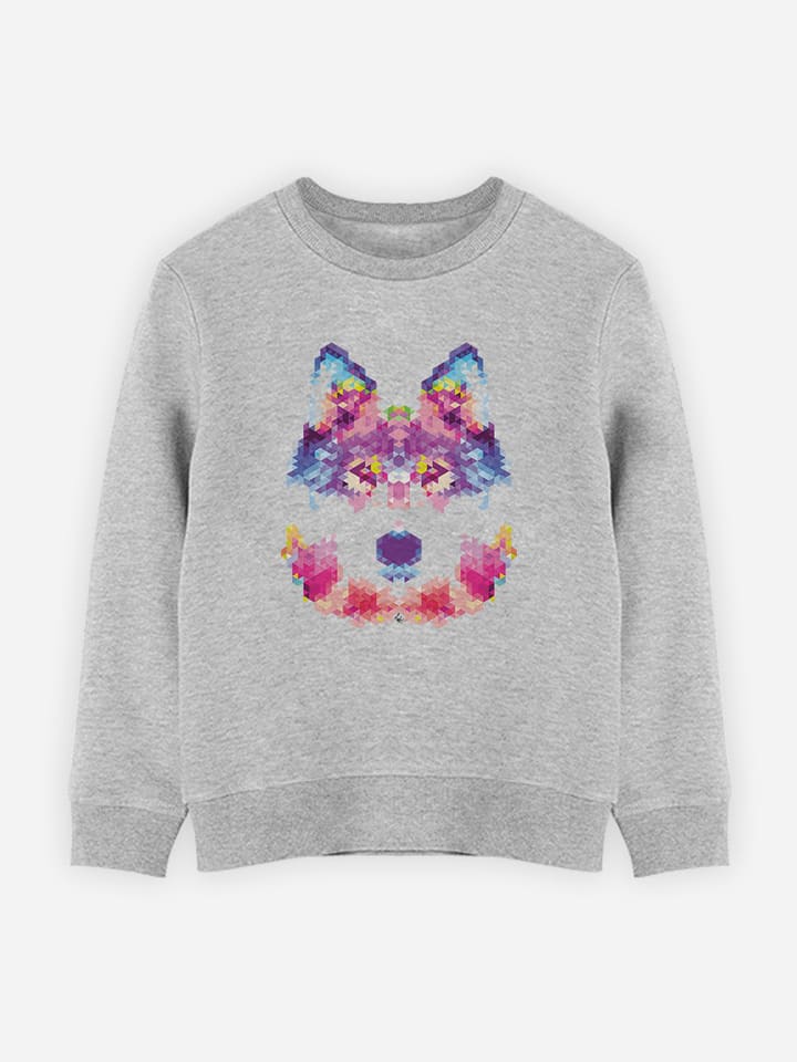 WOOOP Bluza "Wolfie" w kolorze szarym rozmiar: 152