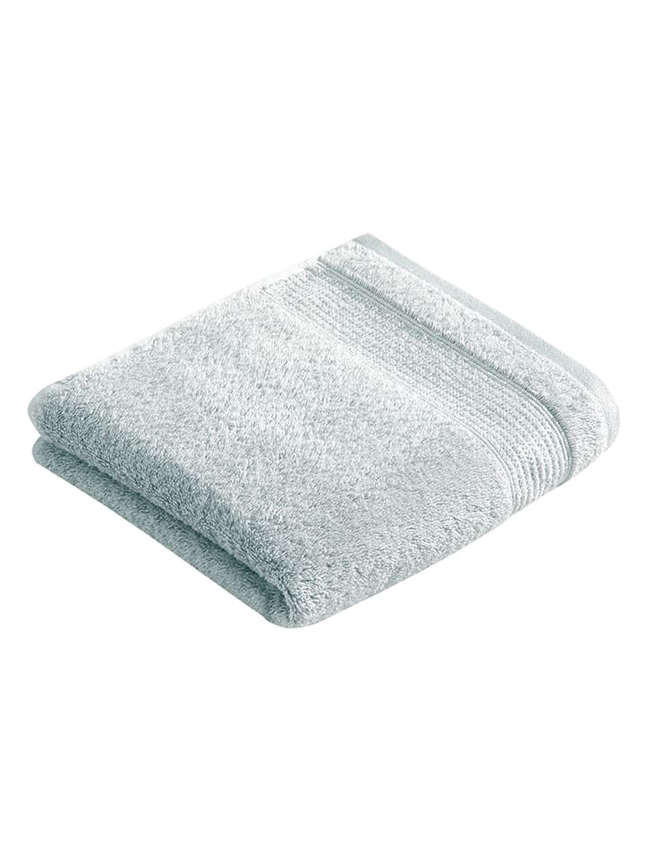 Vossen Ręcznik "Balance" w kolorze jasnoszarym do rąk rozmiar: 50x100 cm