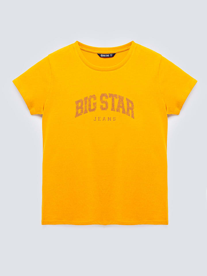 BIG STAR Koszulka w kolorze żółtym rozmiar: 4XL