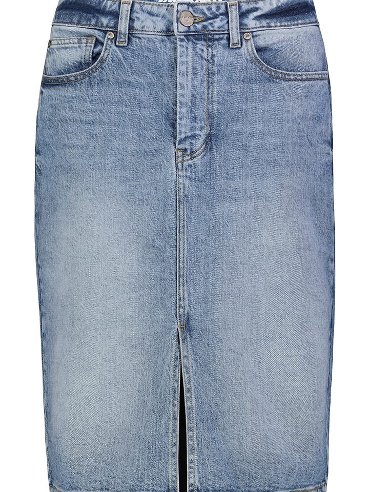 Sublevel Spódnica dżinsowa w kolorze błękitnym rozmiar: L