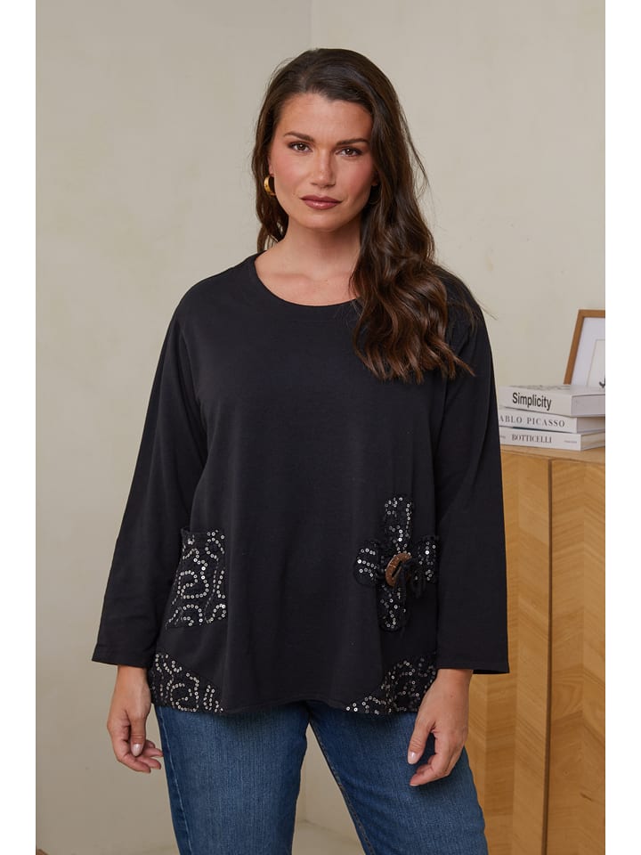 Curvy Lady Tunika w kolorze granatowym rozmiar: 48/50