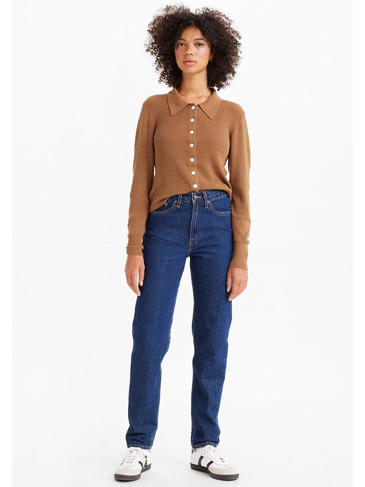 Levi´s Dżinsy "80S" - Mom fit - w kolorze granatowym rozmiar: W25/L30