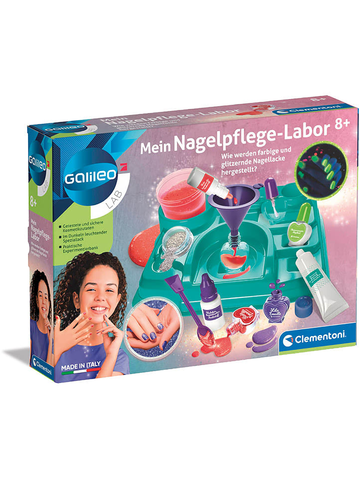 Clementoni Zestaw kreatywny "My nail care laboratory" - 8+ rozmiar: onesize