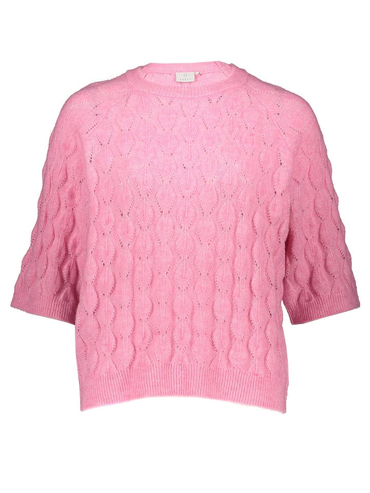 Kaffe Sweter w kolorze jasnoróżowym rozmiar: L