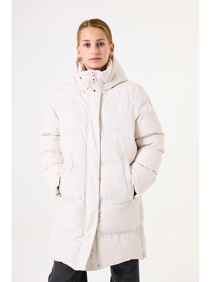 Garcia Płaszcz pikowany w kolorze kremowym rozmiar: 164/170