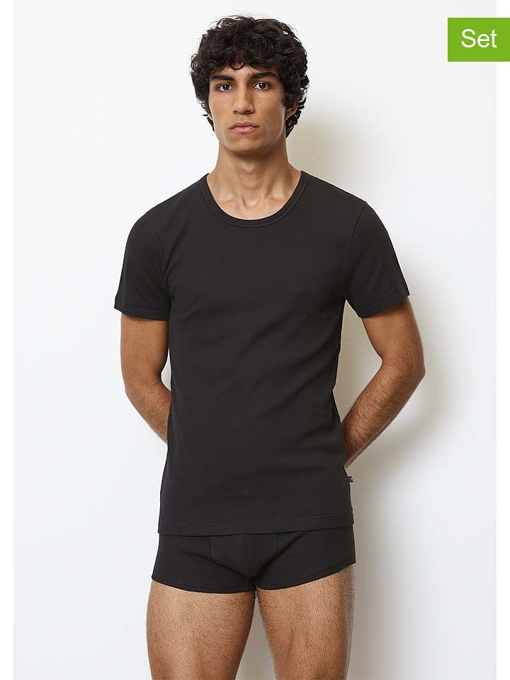 Marc O´Polo Koszulki (2 szt.) w kolorze czarnym rozmiar: XL