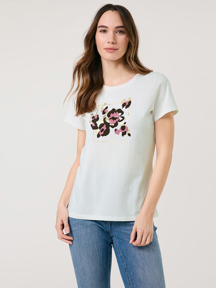 TAIFUN Koszulka w kolorze białym rozmiar: 44