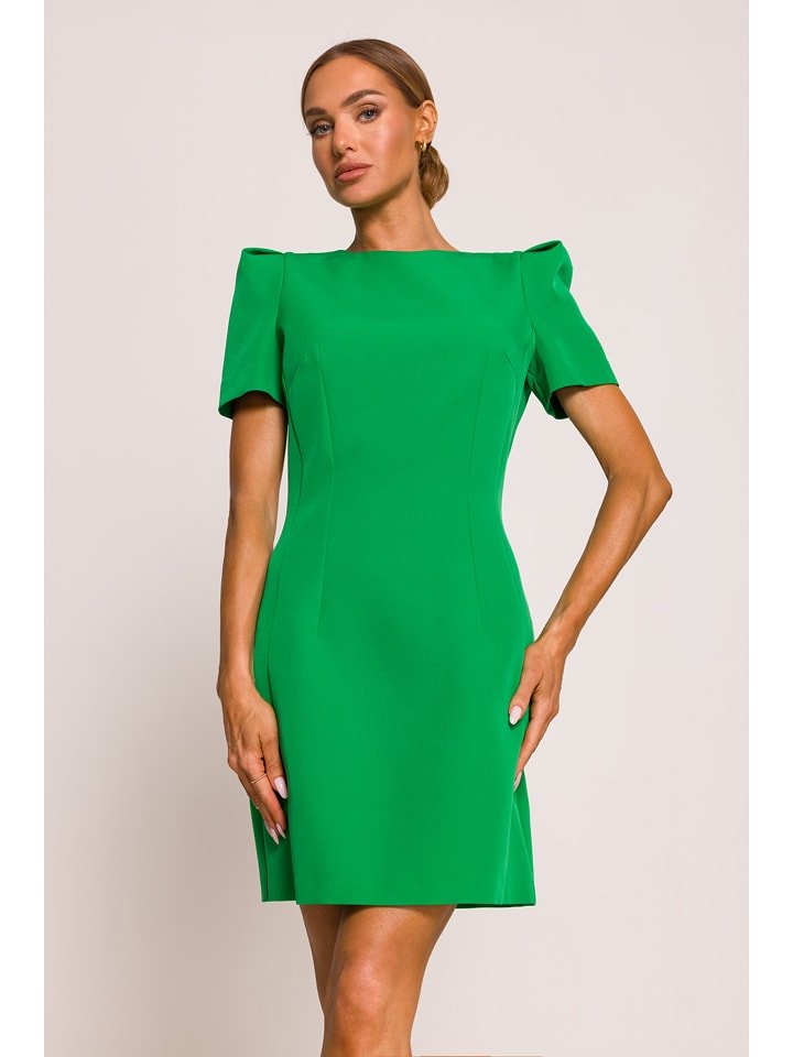 made of emotion Sukienka w kolorze zielonym rozmiar: M