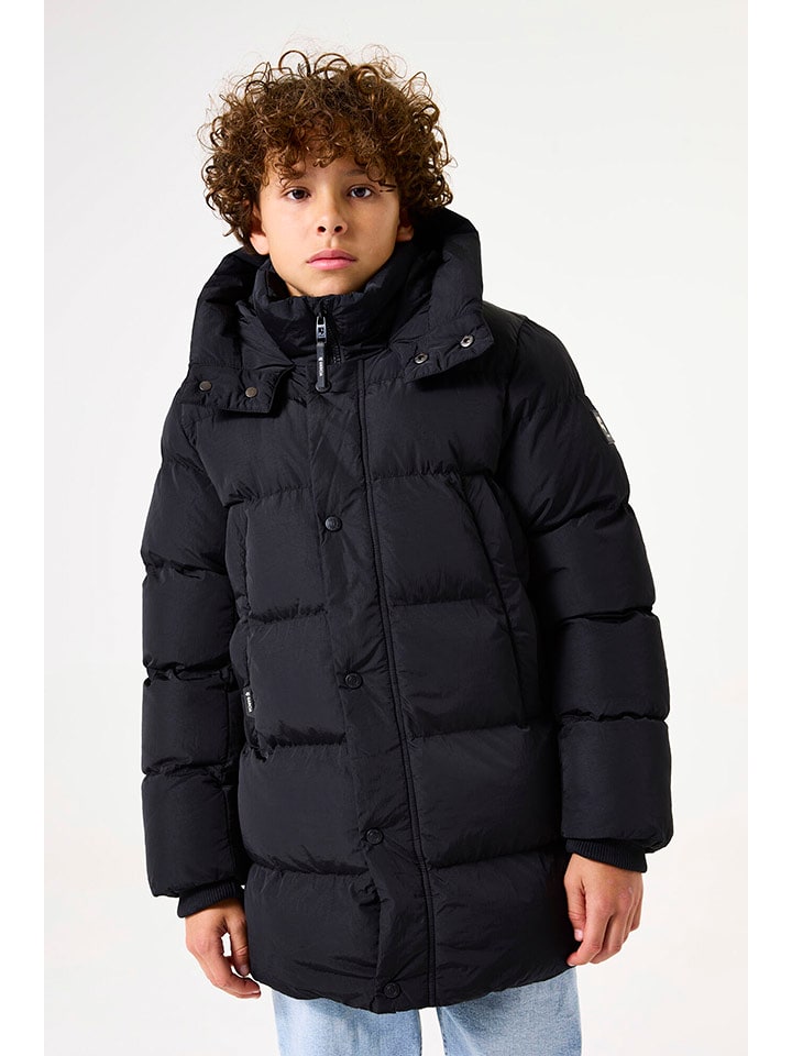 Garcia Płaszcz pikowany w kolorze czarnym rozmiar: 164/170