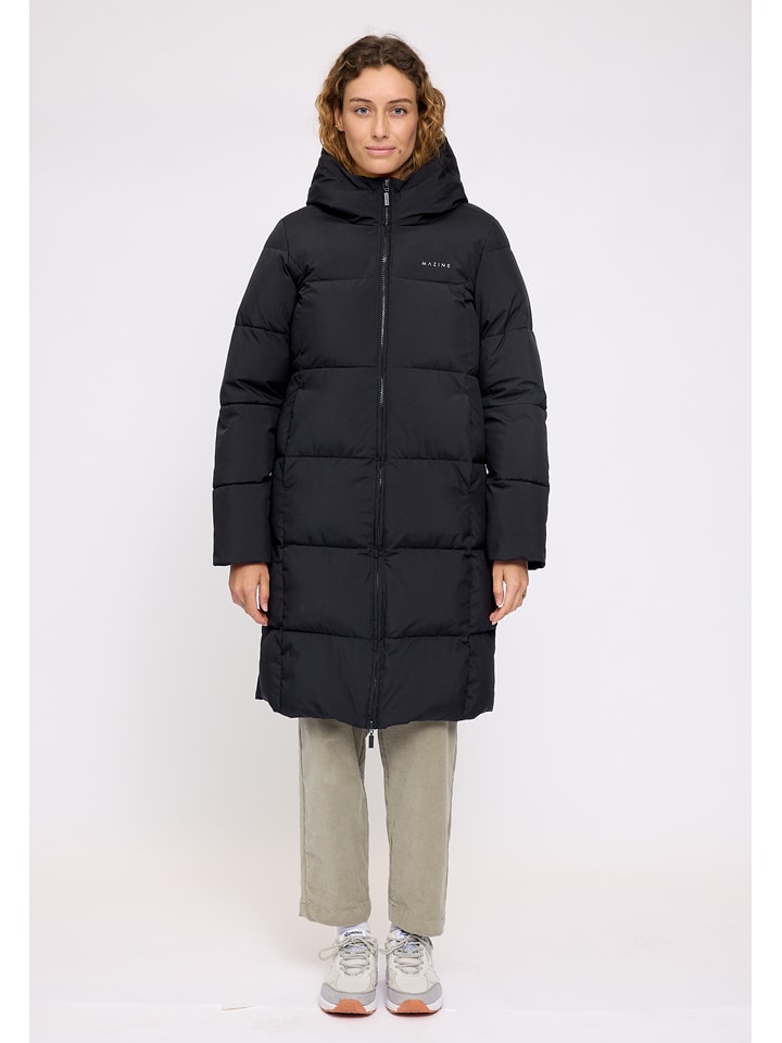 MAZINE Płaszcz zimowy w kolorze czarnym rozmiar: L
