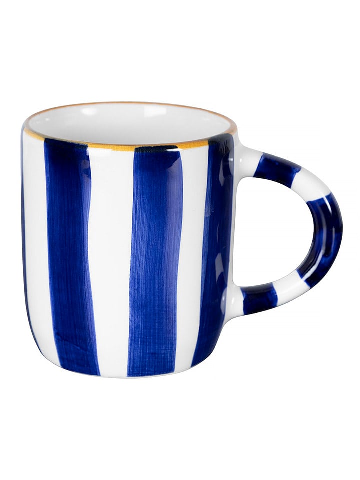 The Wild Hug Kubek "Minerva" w kolorze biało-niebieskim - wys. 9 cm rozmiar: onesize