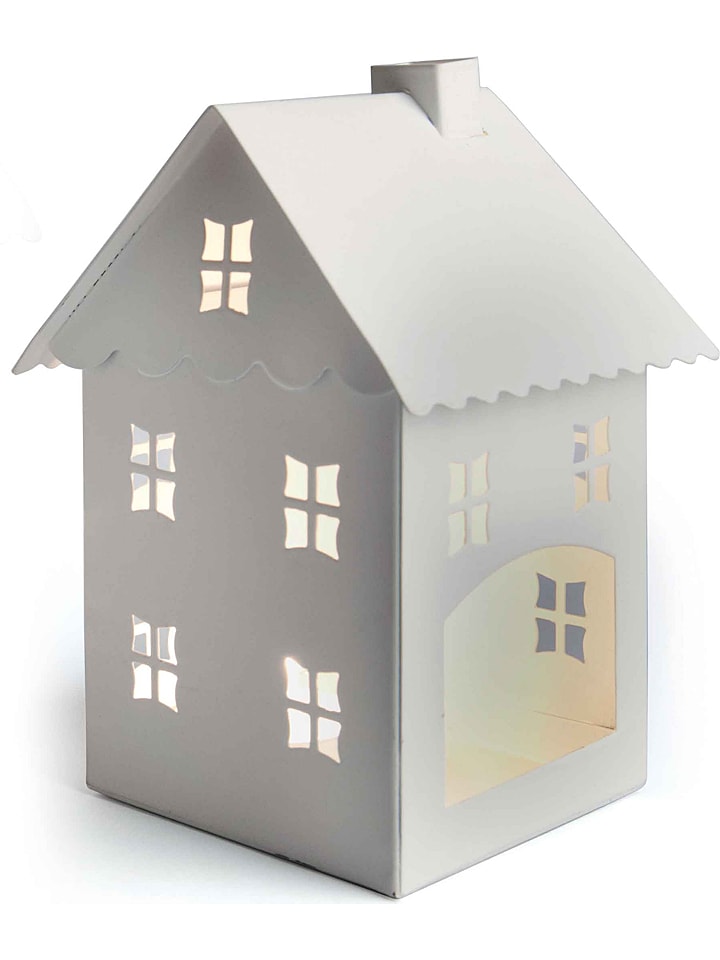 Trendy Kitchen by EXCÉLSA Świecznik w kolorze kremowym - 10 x 14,5 x 9,6 cm rozmiar: onesize