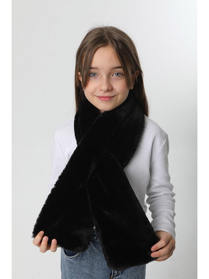 Lucky Bees Szal w kolorze czarnym - 106 x 15 cm rozmiar: onesize