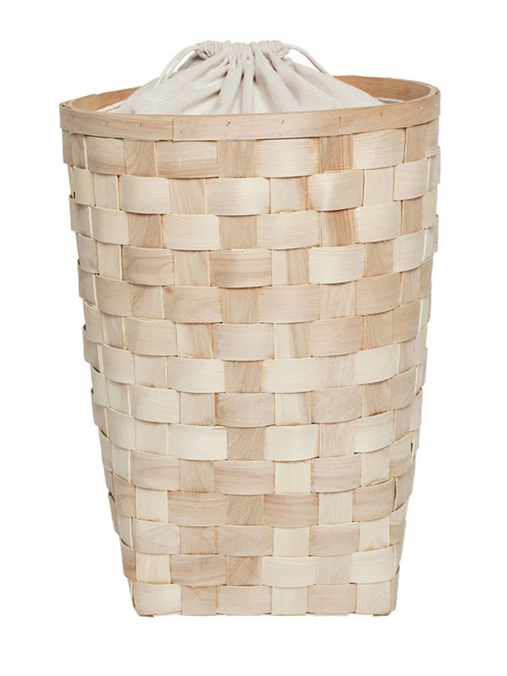 OYOY living design Kosz w kolorze beżowym - wys. 54 x Ø 36 cm rozmiar: onesize