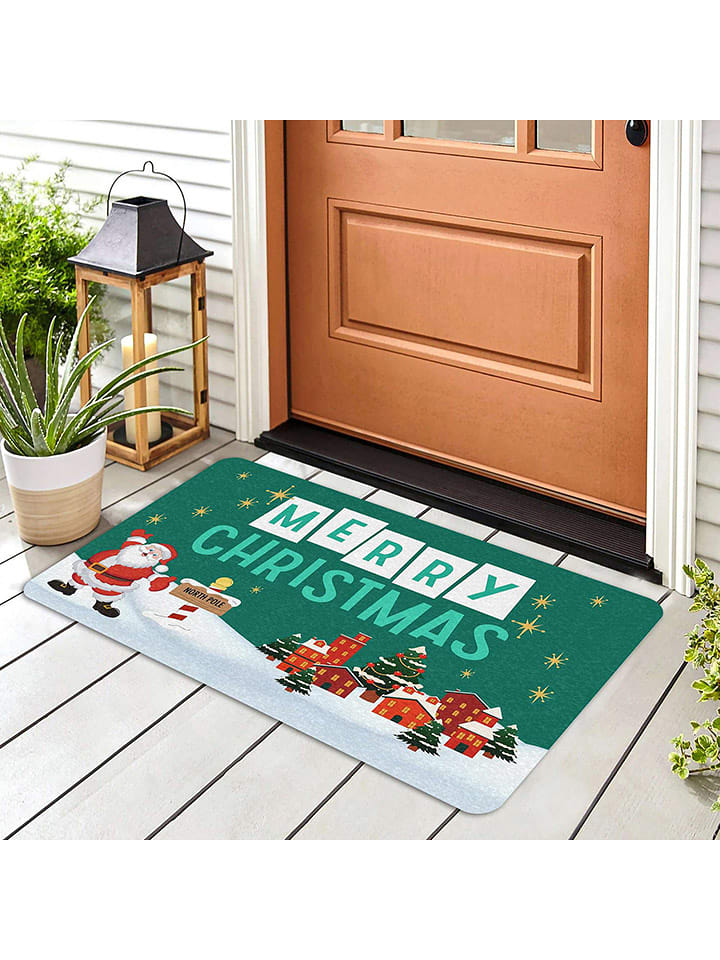 Conceptum Hypnose Wycieraczka w kolorze zielonym rozmiar: 40x70 cm