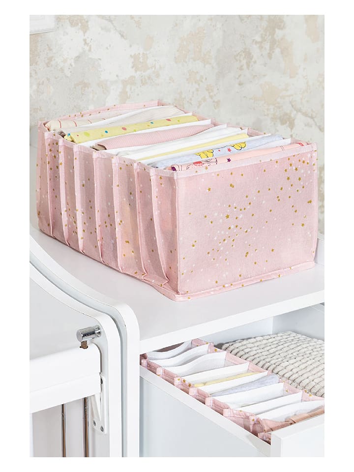 Scandinavia Concept Koszyk w kolorze jasnoróżowym - 37 x 18 x 14 cm rozmiar: onesize