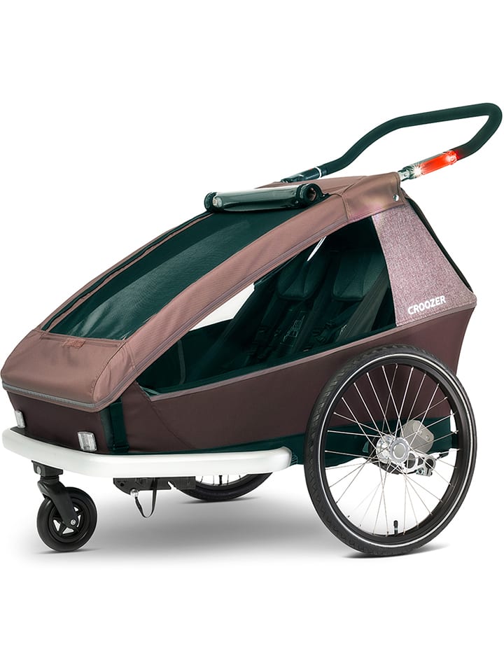 Croozer Wielofunkcyjna przyczepka 2w1 "Croozer Kid Vaaya 2" w kolorze czerwonym rozmiar: onesize