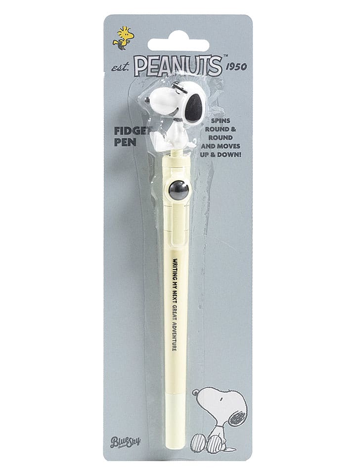 Snoopy Długopis "Snoopy - Fidget Pen" w kolorze beżowym rozmiar: onesize