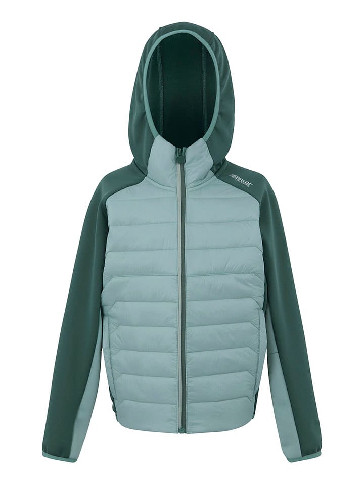 Regatta Kurtka hybrydowa "Kielder IX" w kolorze turkusowym rozmiar: 116