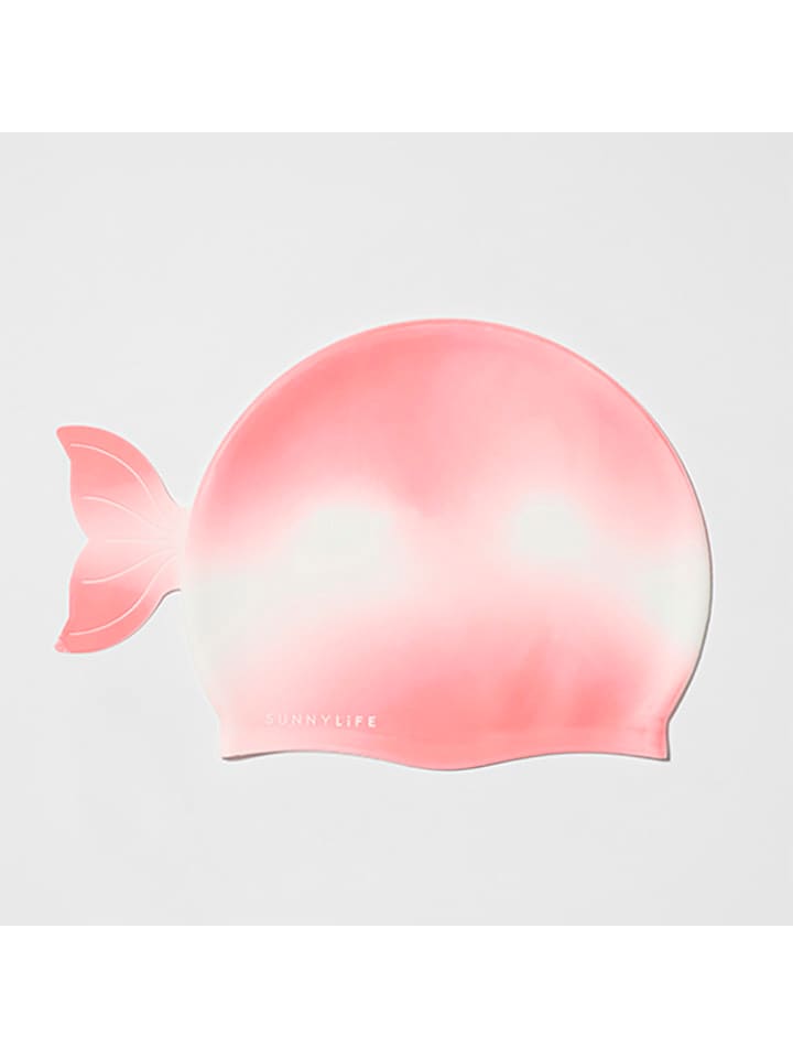 Sunny Life Czepek pływacki w kolorze jasnoróżowym rozmiar: onesize