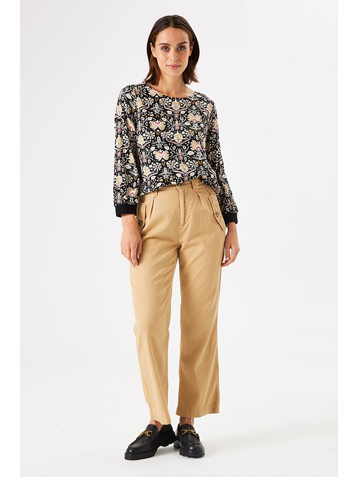 Garcia Bluzka w kolorze czarno-żółtym rozmiar: XXL