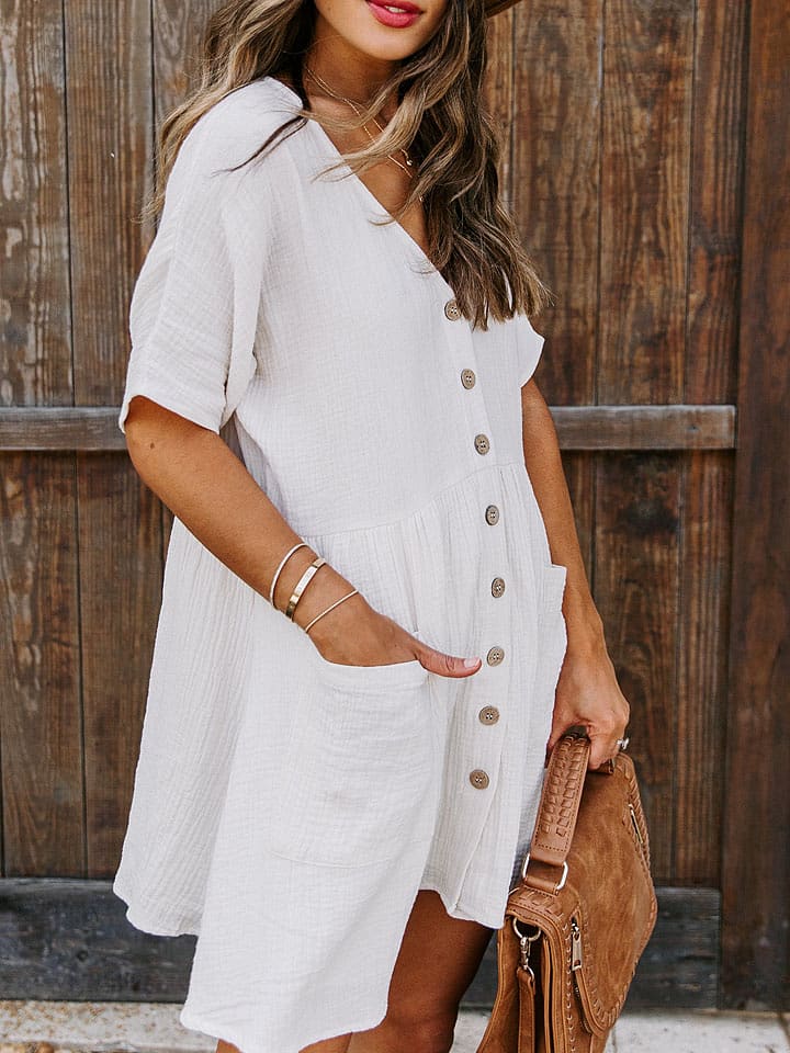 LA Angels Sukienka w kolorze białym rozmiar: L