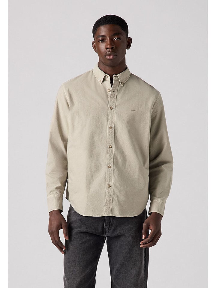 Levi´s Koszula - Relaxed fit - w kolorze beżowym rozmiar: S