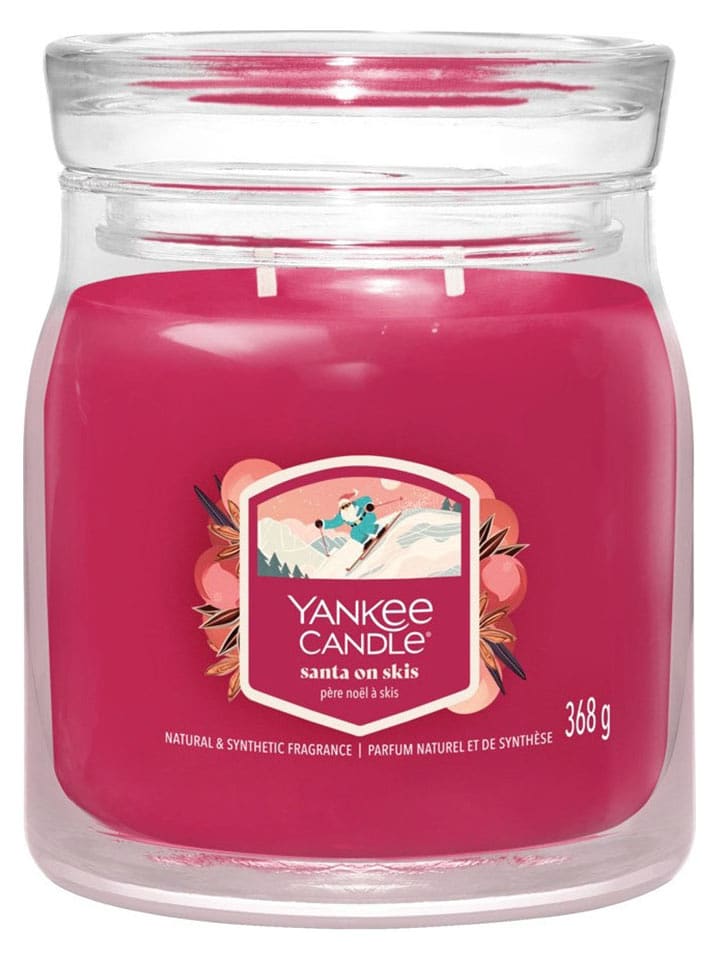 Yankee Candle Świeca zapachowa "Santa on Skis" - 368 g rozmiar: onesize