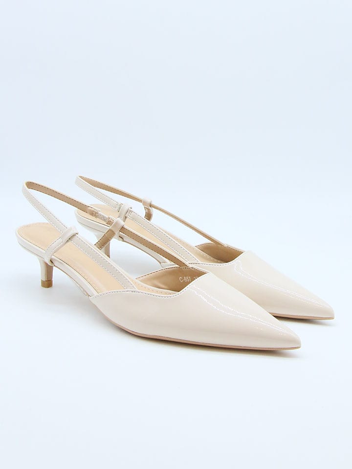 Belucci Czółenka w kolorze kremowym rozmiar: 39