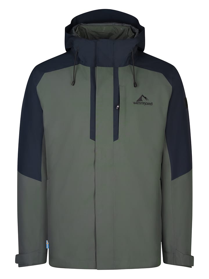 Westfjord Kurtka funkcyjna 3w1 "Skogafoss" w kolorze khaki rozmiar: 3XL
