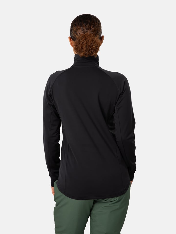 KARI TRAA Bluza polarowa "Evelyn" w kolorze czarnym rozmiar: XS