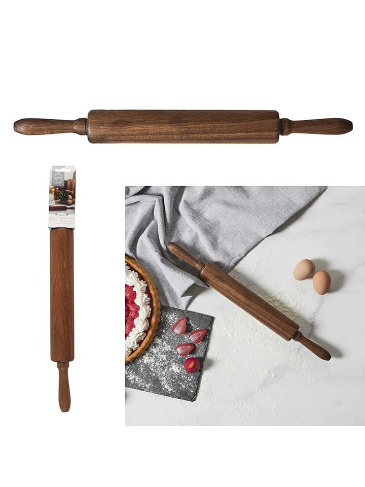 Make a Wish Wałek w kolorze jasnobrązowym do ciasta - dł. 45 cm rozmiar: onesize