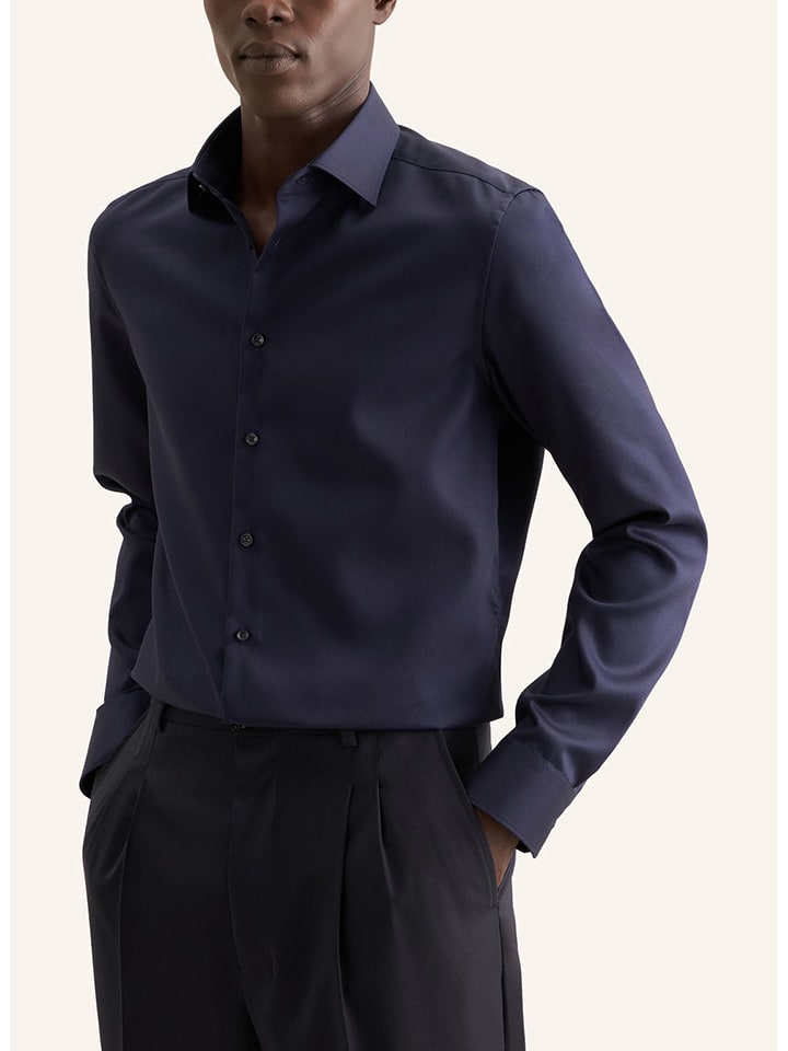 Seidensticker Koszula w kolorze granatowym rozmiar: 40