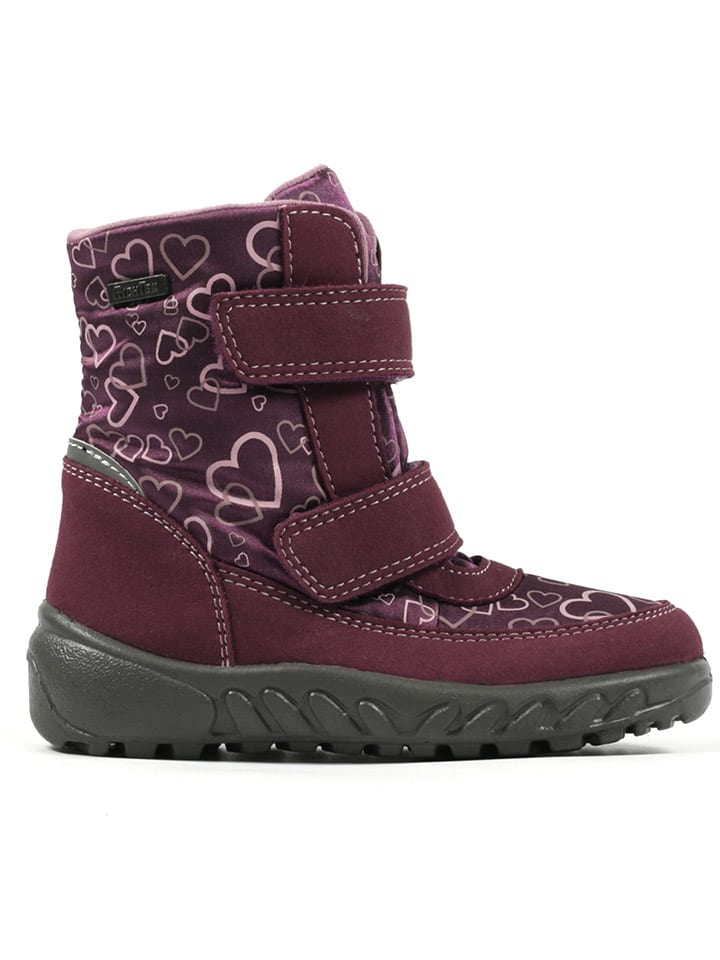 Richter Shoes Kozaki zimowe "Husky" w kolorze fioletowym rozmiar: 26