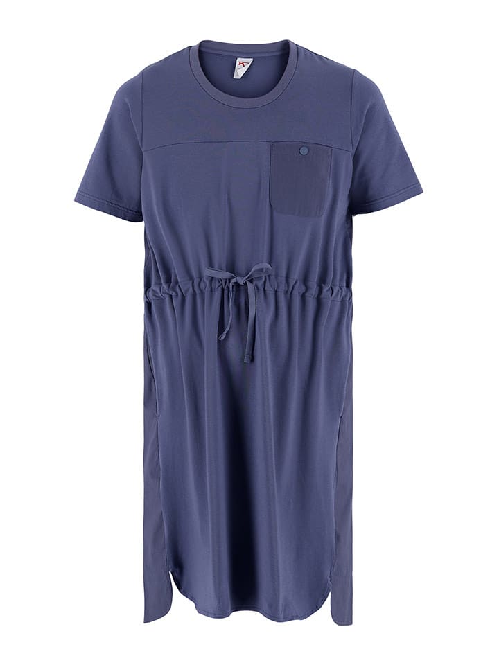 KARI TRAA Sukienka "Ruth" w kolorze niebieskim rozmiar: L