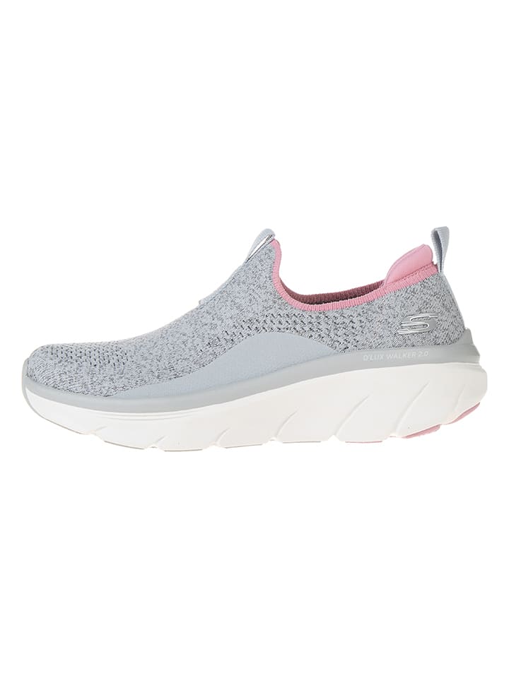 Skechers Slippersy "D'Lux Walker 2.0" w kolorze szarym rozmiar: 36,5