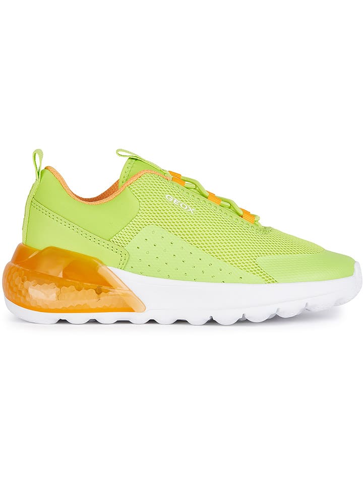 Geox Sneakersy "Activart" w kolorze zielonym rozmiar: 32