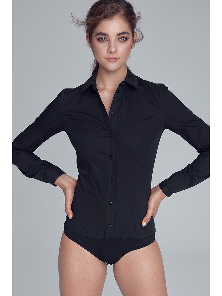 Nife Koszula w kolorze czarnym rozmiar: 42